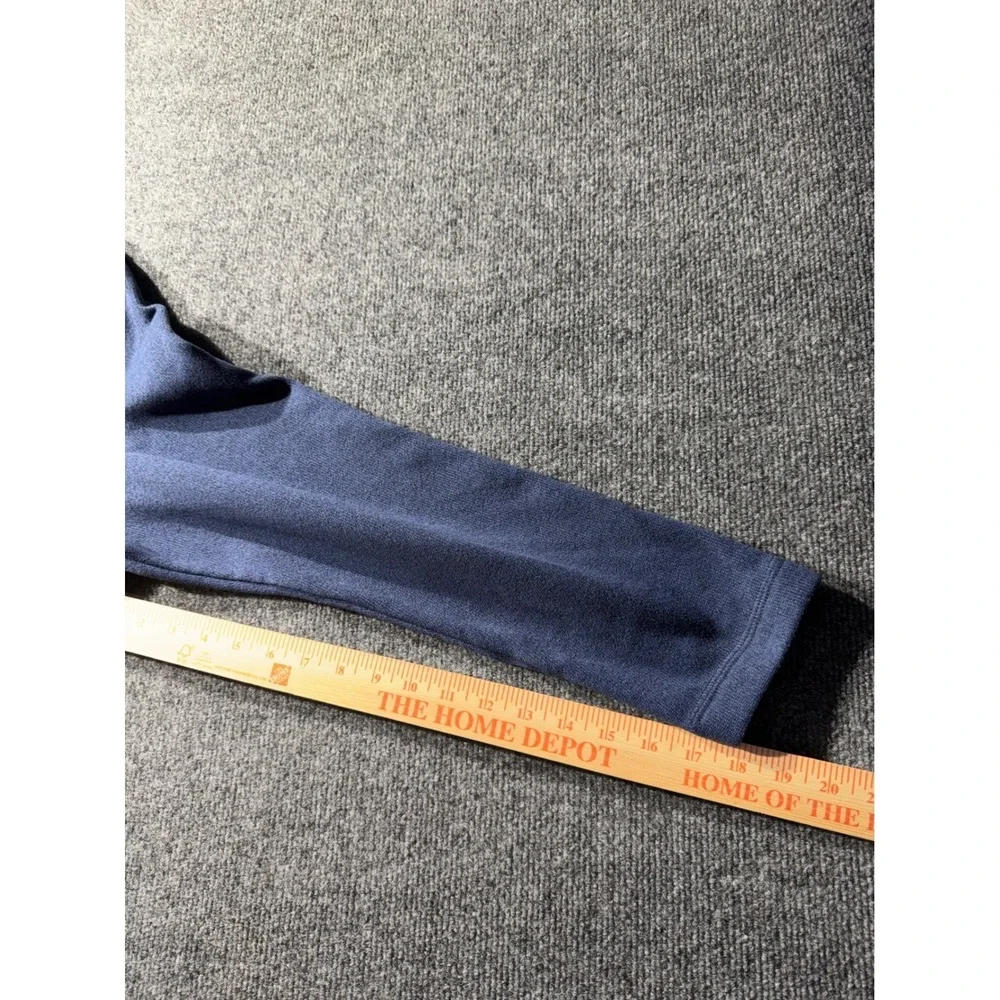 Southern Tide Mens XL Quarter Zip Fleece Pullover Blue Heather 20818-3950